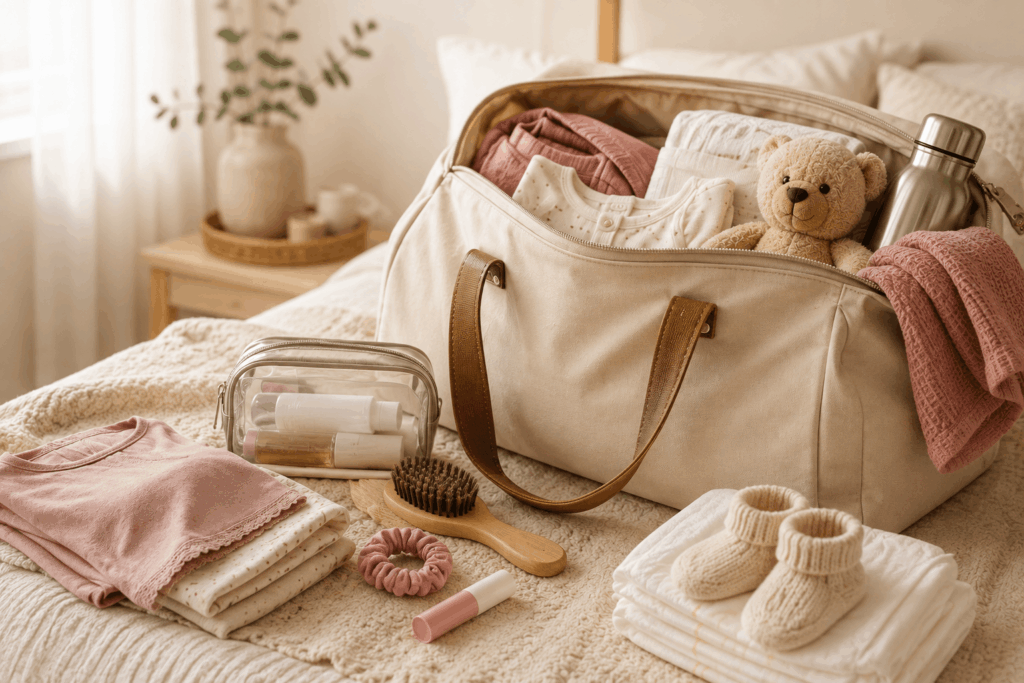 Kliniktasche packen