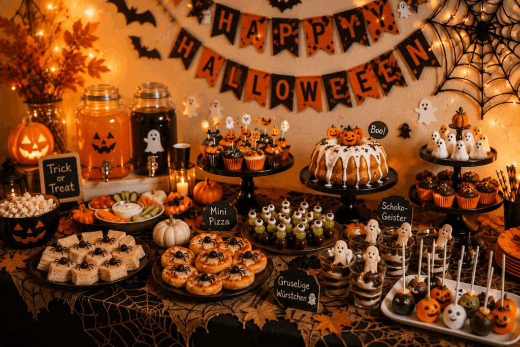 Halloweenparty Buffet